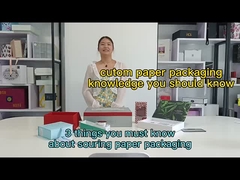 Косметическая бумажная коробка для упаковки