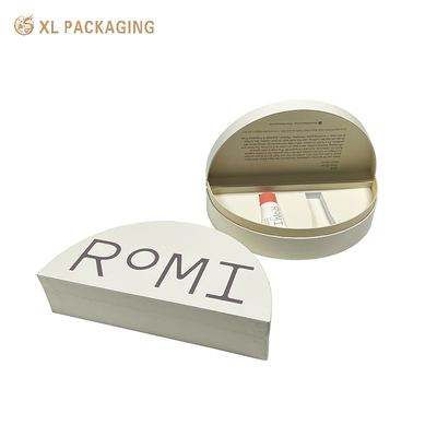Купить Luxury Custom Cosmetic Box Embossing LOGO Half Circle Специальная коробка Косметическая бумага для парфюмерного ухода за кожей с ЭВА online manufacture