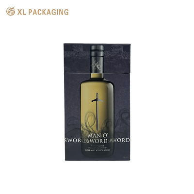 Купить  XL Packaging Фабрика по производству коробок для индивидуальной упаковки OEM Роскошная треугольная картонная коробка для винной бутылки Жесткая бумажная подарочная упаковочная коробка Производство в сети