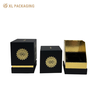 Купить XL Packaging Фабрика индивидуальной упаковки Индивидуальная роскошная коробка для духов с крышкой и основанием Подарочная коробка для ухода за кожей Косметическая модная коробка для духов с золотым тиснением Производство в сети