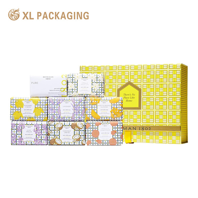 Купить Косметические коробки XL Packaging с индивидуальной печатью, индивидуальный логотип, модный креативный подарочный набор на день рождения для персонализированного ухода за собой, набора для ванны и спа Производство в сети