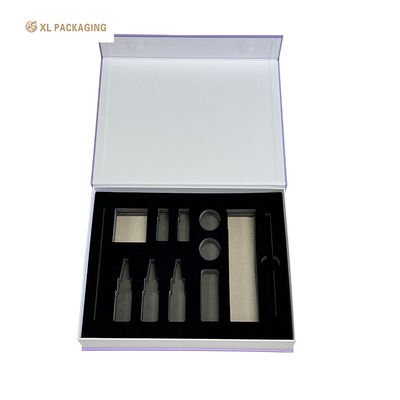 Купить XL Packaging Custom Printed Cosmetic Boxes Luxury Custom Logo Rigid Paper Boxes With Sponge Liner Empty Magnetic Case Display For Product Packing Производство в сети