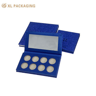 Индивидуальные роскошные коробки XL Packaging для макияжа, коробка для упаковки с индивидуальной печатью, палетка теней для век с высоким содержанием пигмента