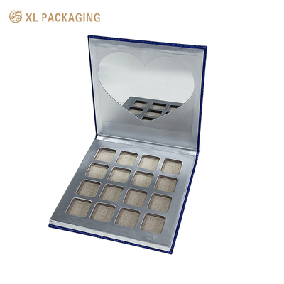 Luxury Custom Rectangle Custom Empty Eyeshadow Palette Panes Eye Shadow Case Container Packaging (Любовь к роскошному прямоугольнику)