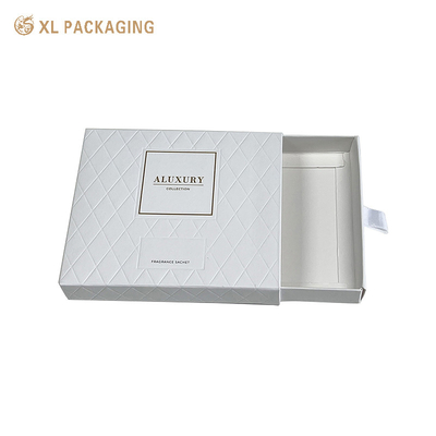Kraft Paper Folding Perfume Box Белый ящик для парфюмерной бумаги