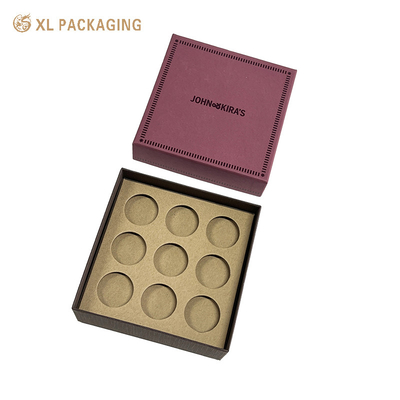Люксовые шоколадные коробки для подарков Kraft Box для упаковки шоколада с крышкой