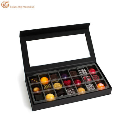 Декоративная книжная коробка из шоколадной бумаги магнитное картоновое упаковочное ящик с ПВХ