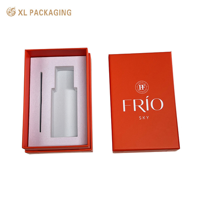 Luxury Lid And Base Custom Parfume Box Высококачественная золотая фольга в поверхности Мода Парфюмерная бумажная коробка с логотипом