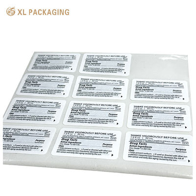 Наклейки на бутылки с персонализированными парфюмериями Наклейки на виниловые водонепроницаемые золотые фольги