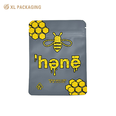 Напечатанный по заказу 3,5 миллиметра Mylar Zipper Bag Plastic Food Packaging Stand Up Pouch