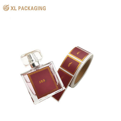 Наклейки из бумаги XL Packaging на заказ, прямоугольные, водонепроницаемые, виниловые этикетки для персонализированных флаконов духов