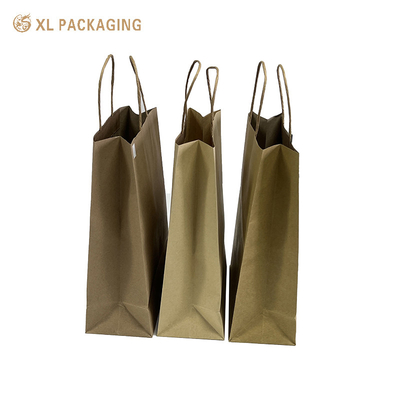 Заказчик XL Packaging предоставляет крафт-бумажные пакеты с ручками, экологически чистые, с возможностью нанесения индивидуальной печати, подарочные крафт-бумажные пакеты