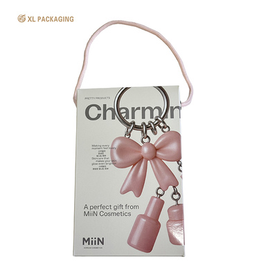 Фабрика по производству складных картонных коробок для косметики XL Packaging, поставляется с индивидуальным дизайном, печатью, складной белой картонной коробкой для эфирного масла с горячим серебром для косметики