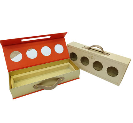 XL Packaging Custom Packaging Box Factory Magnet Gift Box With Handle Packaging Box Tea Hot Coffee Chocolate Bag Suitcase Box